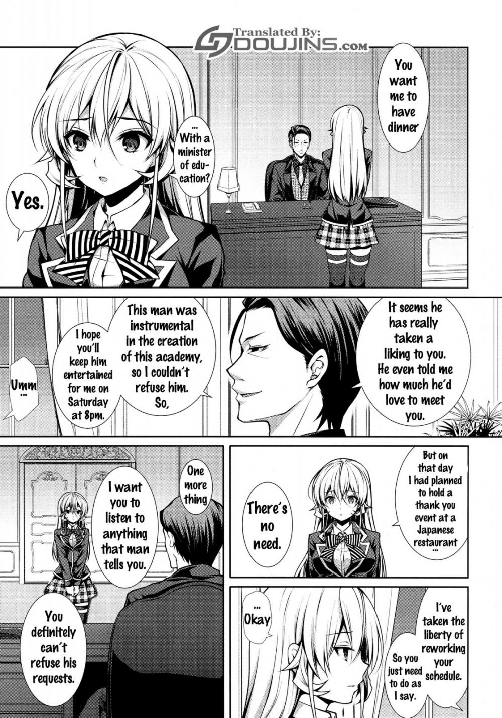 Hentai Manga Comic-Erina-sama Ura Settai-Read-4